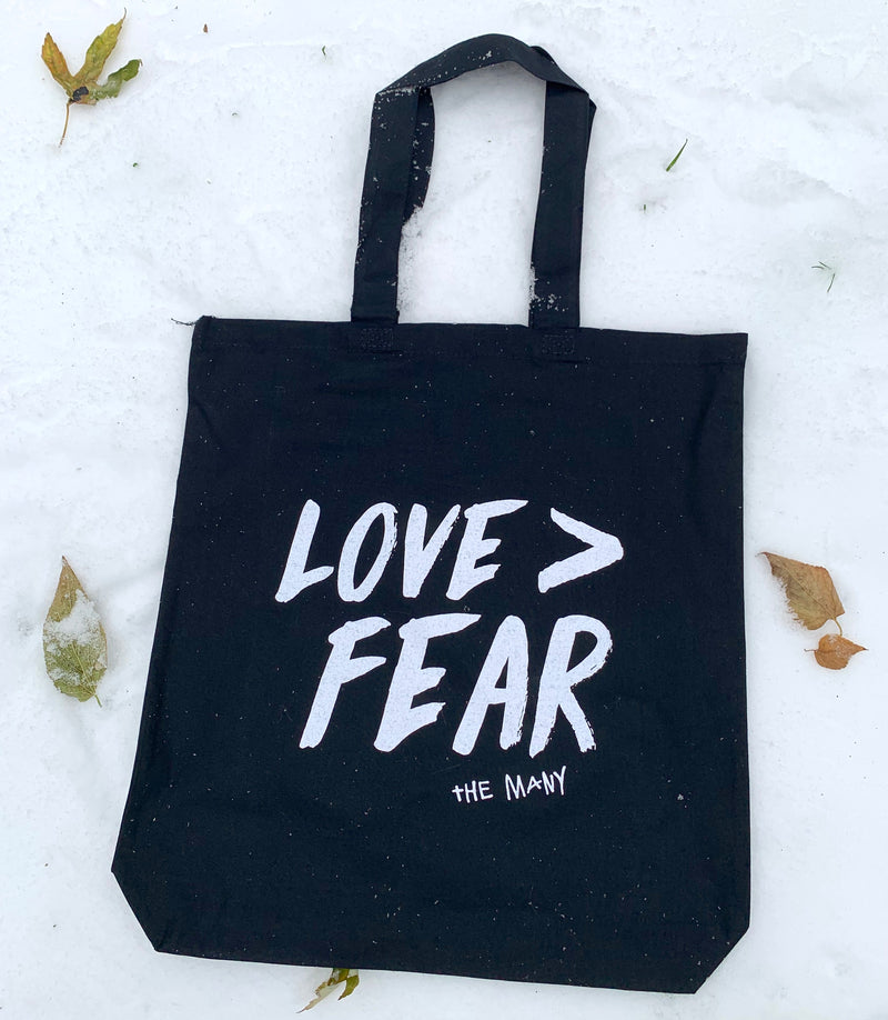Love > Fear - Tote Bag