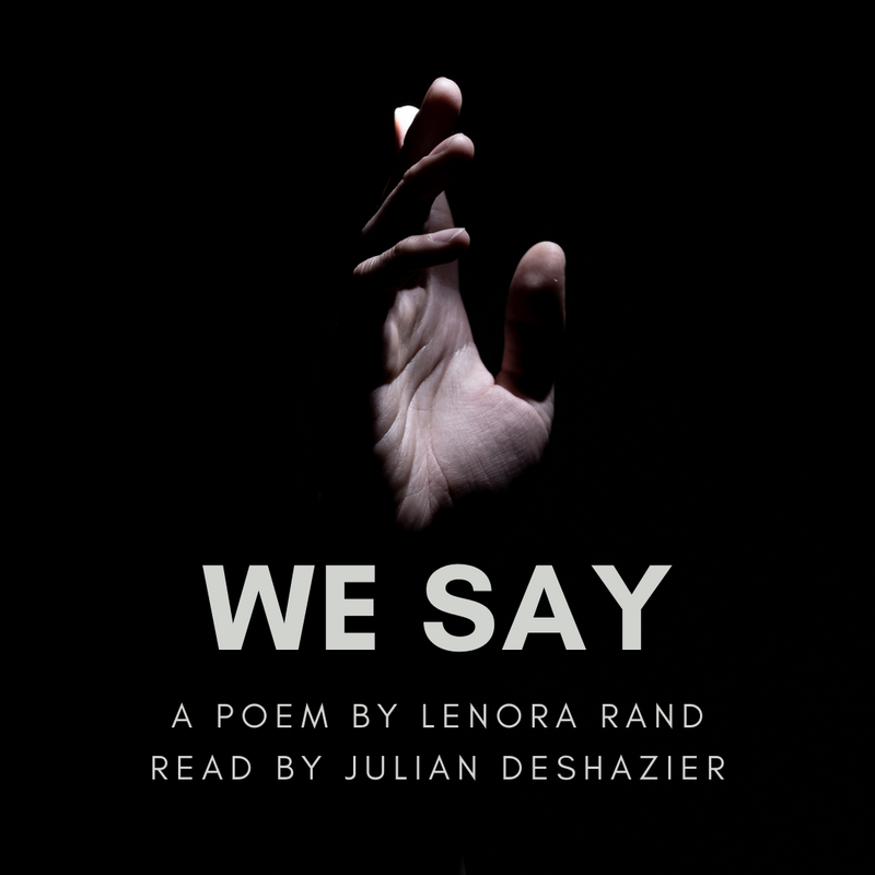 We Say - a Poem - Video Download