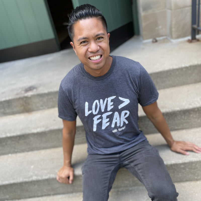 Love > Fear - T-Shirt